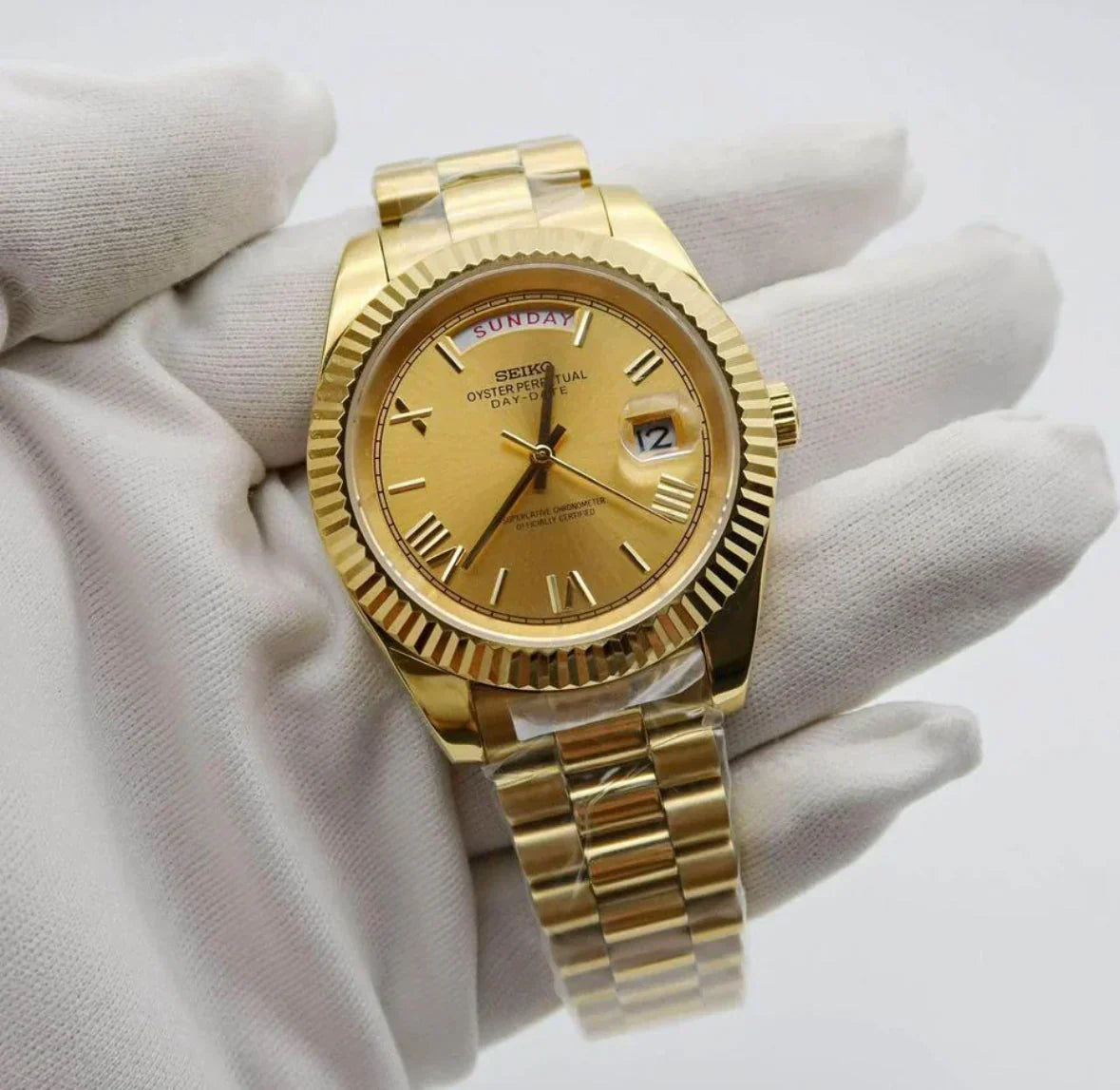SeikoDayDate Gold Mod