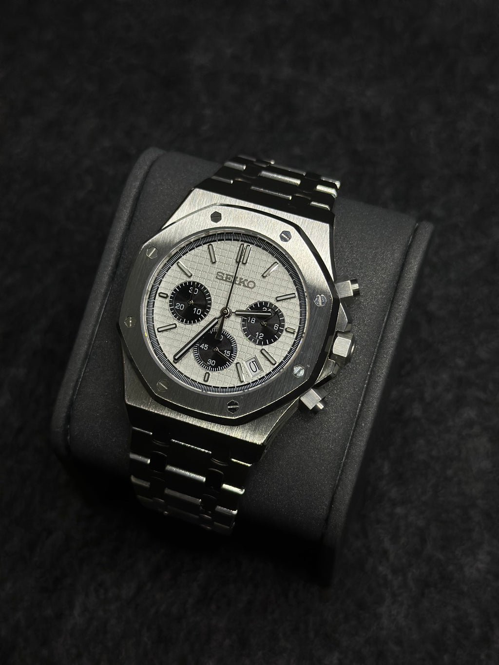 SEIKOAK CHRONO PANDA MEN'S WATCH