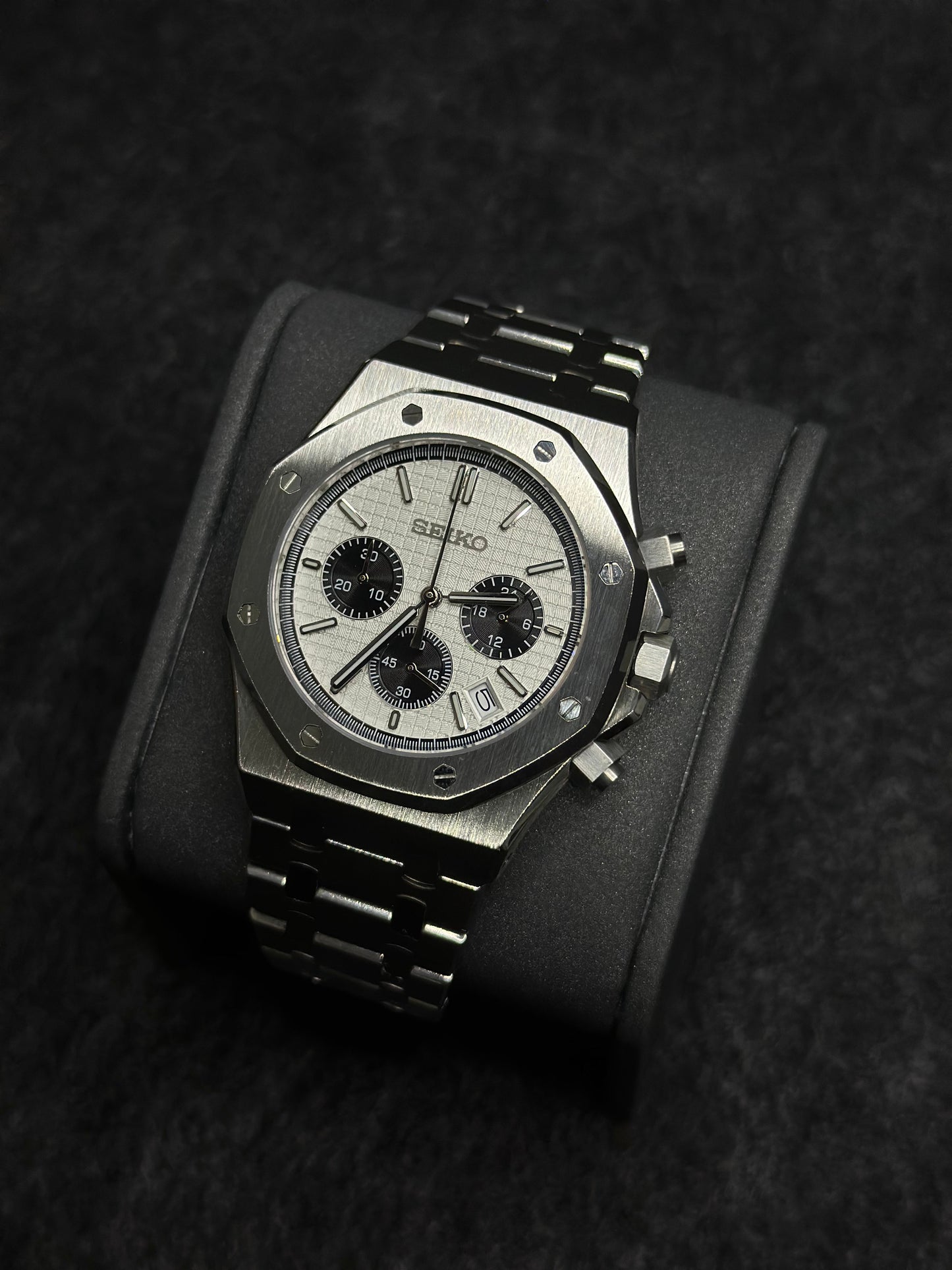SEIKOAK CHRONO PANDA MEN'S WATCH